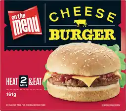 IGA On The Menu Burger 161‑165g Selected Varieties offer