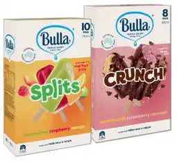 IGA Bulla Ice Cream or Frozen Yoghurt Sticks 8‑14 Pack Selected Varieties offer
