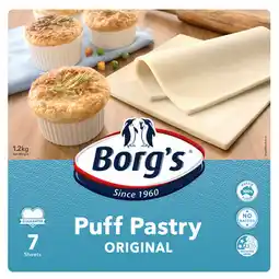 IGA Borg’s Puff Pastry 7 Sheets offer