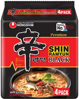 IGA Nongshim Shin Ramyun Black offer
