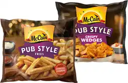 IGA McCain Pub Style Wedges or Fries 750g Selected Varieties offer