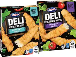 IGA Birds Eye Deli Fish Fillets Selected Varieties offer