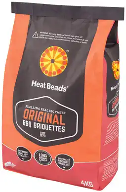 IGA Heat Beads Original BBQ Briquettes offer
