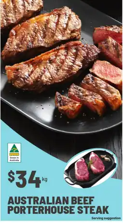 IGA Australian Beef Porterhouse Steak offer