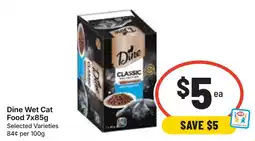 Ritchies Dine Wet Cat Food offer