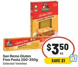 Ritchies San Remo Gluten Free Pasta offer