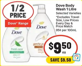 Dove Body Wash