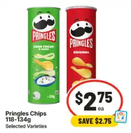 IGA Pringles Chips Selected Varieties offer