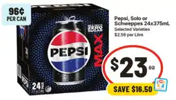 IGA Pepsi Max Zero Sugar offer