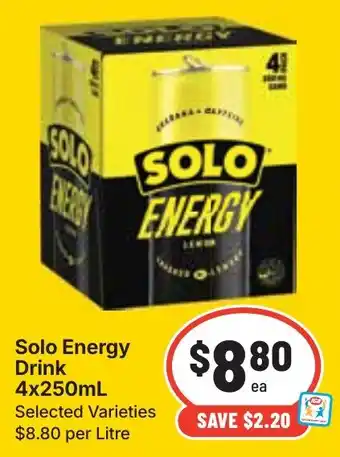 Solo Energy Drink