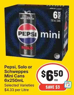 Ritchies Pepsi mini offer