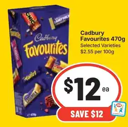 Ritchies Cadbury Favourites Selected Varieties offer