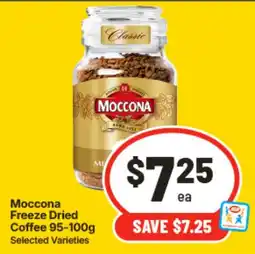 IGA Moccona Freeze Dried Coffee offer