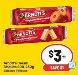 IGA Arnott's Cream Biscuits offer