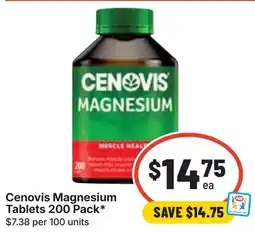 Ritchies Cenovis Magnesium Tablets offer