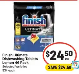 Ritchies Finish Ultimate Dishwashing Tablets offer