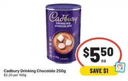 Ritchies Cadbury Drinking Chocolate offer