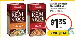 Ritchies Campbell's Real Stock offer