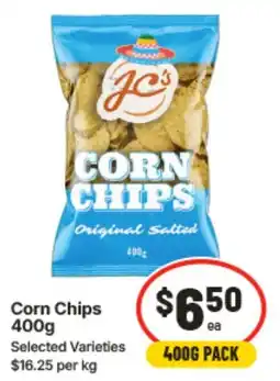 IGA JC's Corn Chips offer
