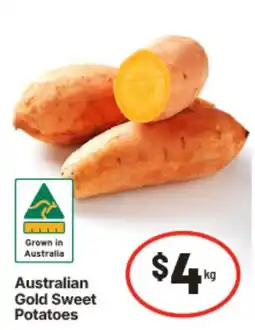 IGA Australian Gold Sweet Potatoes offer