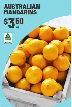 IGA Australian Mandarins offer