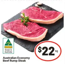 IGA Australian Economy Beef Rump Steak offer