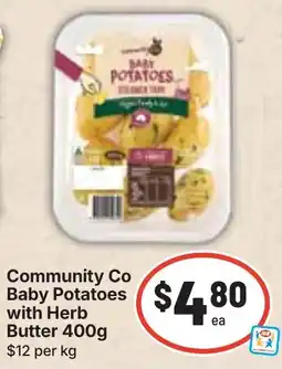 Ritchies Community Co Baby Potatoes with Herb Butter offer