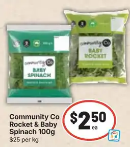 Ritchies Community Co Rocket & Baby Spinach offer
