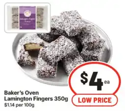 IGA Baker's Oven Lamington Fingers offer
