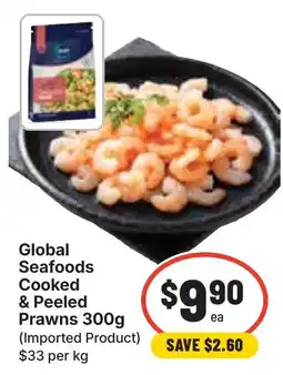 Ritchies Global Seafoods Cooked & Peeled Prawns offer