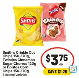 IGA Smith's Crinkle Cut Chips offer