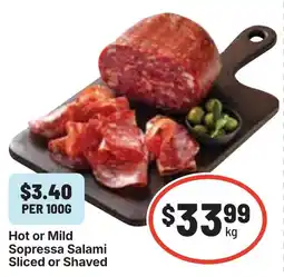 Ritchies Hot or Mild Sopressa Salami offer