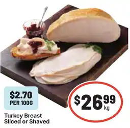 Ritchies Turkey Breast Sliced or Shaved offer