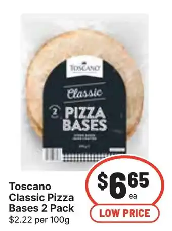 Ritchies Toscano Classic Pizza Bases offer
