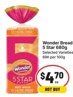 Ritchies Wonder Bread 5 Star offer