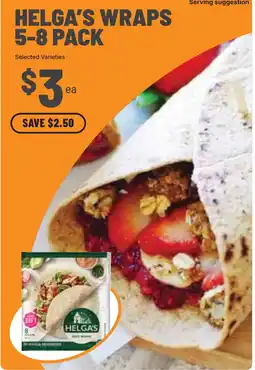 Ritchies Helga's Wraps offer