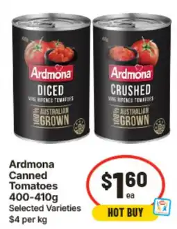 IGA Ardmona Canned Tomatoes offer