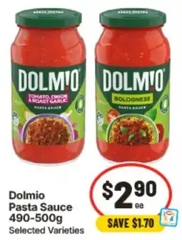 IGA Dolmio Pasta Sauce offer