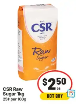 IGA CSR Raw Sugar offer