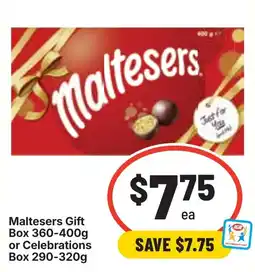Ritchies Maltesers Gift Box offer