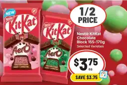 Ritchies Nestlé KitKat Chocolate Block offer