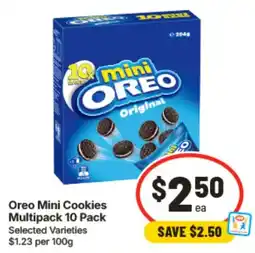 IGA Oreo Mini Cookies offer