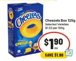 IGA Cheezels Box Selected Varieties offer