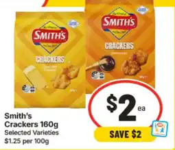 IGA Smith's Crackers offer