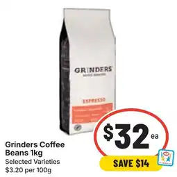 Ritchies Grinders Coffee Beans offer
