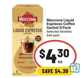 Moccona Liquid Espresso Coffee Sachet