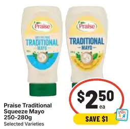 Ritchies Praise Traditional Squeeze Mayo offer