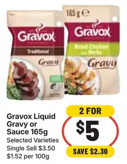 Ritchies Gravox Liquid Gravy or Sauce offer