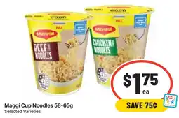 Ritchies Maggi Cup Noodles Selected Varieties offer