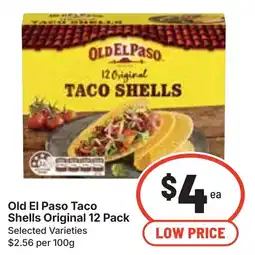 Ritchies Old El Paso Taco Shells Original offer